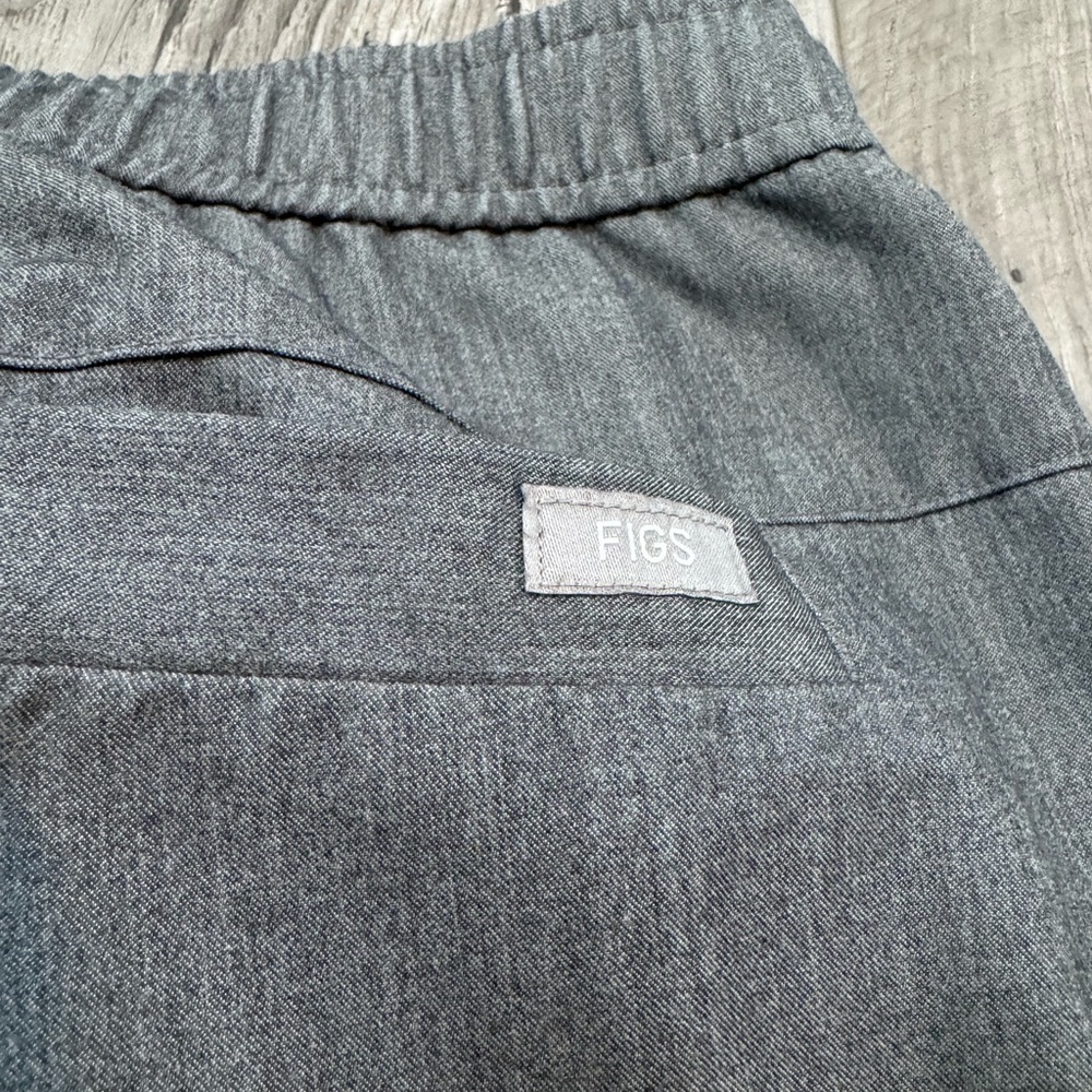 Figs Mens Tansen Gray Jogger Scrub Pants Large - Picture 9 of 9